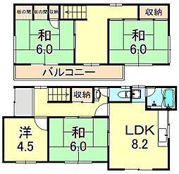 神戸市北区緑町２丁目の一戸建て