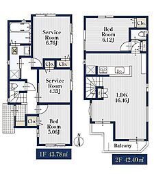 新築分譲戸建　希望ヶ丘　全2棟　2号棟