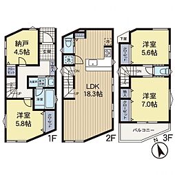 新築分譲戸建　大口　全3棟　3号棟