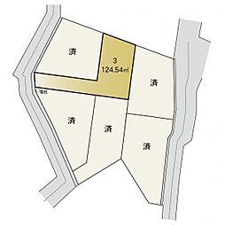 売地　片倉町　全6区画　区画3