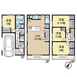 新築分譲戸建　蒔田　全2棟　2号棟