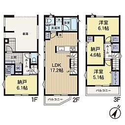 新築分譲戸建　鶴ヶ峰　全4棟　2号棟