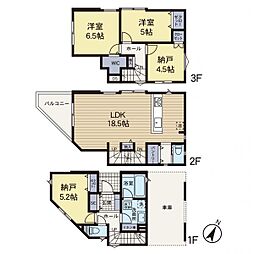 新築分譲戸建　鶴ヶ峰　全4棟　4号棟