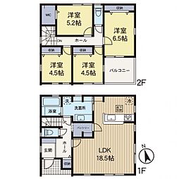 新築分譲戸建　鴨居　全3棟　3号棟