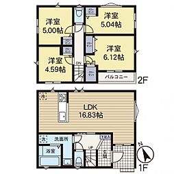 新築分譲戸建　山手　全6棟　　4号棟