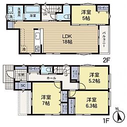 築後未入居　三ツ境　全7棟　B号棟