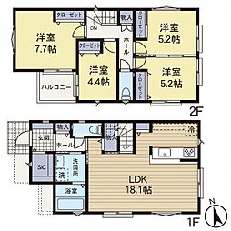 築後未入居　三ツ境　全7棟　E号棟