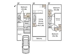 上矢部町　建築条件付き売地全7区画