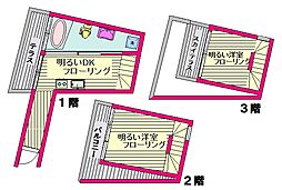 北区滝野川１丁目の一戸建て