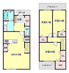尼崎市東園田町8丁目の一戸建て