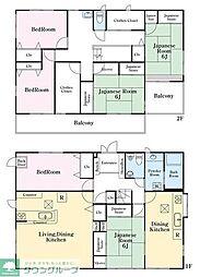 草加市草加２丁目の一戸建て