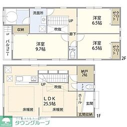 越谷市赤山本町の一戸建て