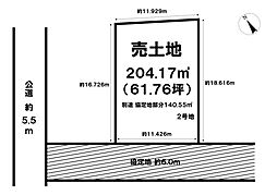 売土地 一宮市西五城字宮西　2号地　全7区画