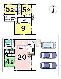 新築戸建　三条字道東　3号棟　全3区画