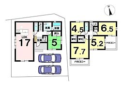 新築戸建 木曽川町玉ノ井字四ツ辻　3号棟　全6区画