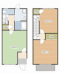 カリヨン西美薗　B 2
