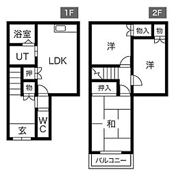 高丘北戸建貸家