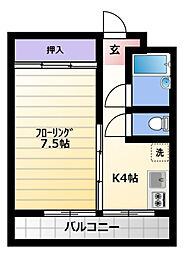 御前谷ハイツ 2Ａ3