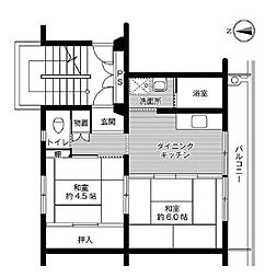 ビレッジハウス東河原2号棟 502