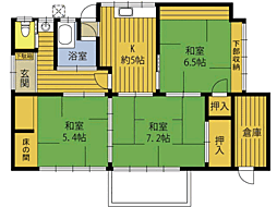 亀川四の湯貸家
