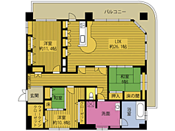 ラ・ポート別府若草1001号 1001