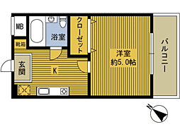 キャトルセゾン亀川 303