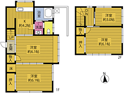 田深中町貸家（東側）