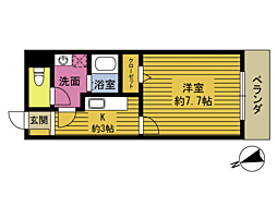 エクレール北浜Ｅ 305