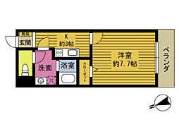 エクレール北浜Ｅ 105