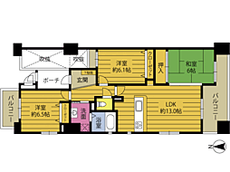 グリーンヒル府内五番街401号 401