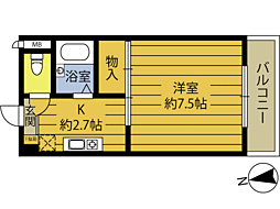 ヴィラ・アンソレイエ城原Ａ 204