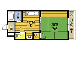 スカイコート大分大在第2 205