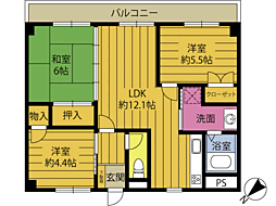 サンルーラル江無田102 102