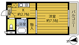ヴィラ・アンソレイエ城原Ａ 607