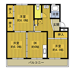 コーポおおとり 404