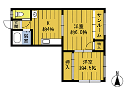 メゾンＦＵＪＩIII 206