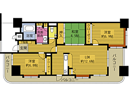 パークサイドにし新町　904号室 904