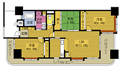 パークサイドにし新町　904号室 904