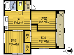 楠マンション201号 201