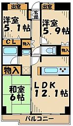 コスモリード本厚木 402