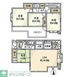 厚木市妻田東1丁目の一戸建て