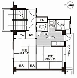 ビレッジハウス愛川3号棟 (406号室)