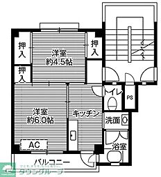 ビレッジハウス愛川2号棟 (208号室)