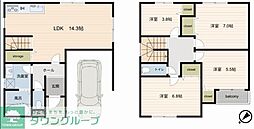 厚木市下古沢 貸家 1