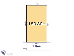 上尾市柏座4丁目　土地　全1区画