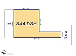 松戸市小金原8丁目　土地　全1区画