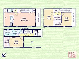 ふじみ野市鶴ケ舞1丁目　22-1期　新築　全2棟