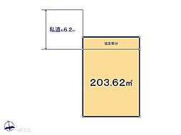 所沢市上新井5丁目　土地　全2区画