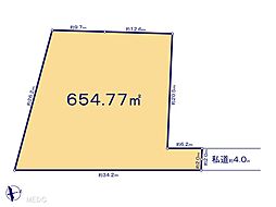 松伏町築比地　土地　全3区画