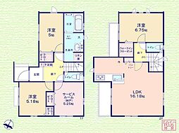 グラファーレ　ふじみ野市大井中央2丁目　4期　全1棟